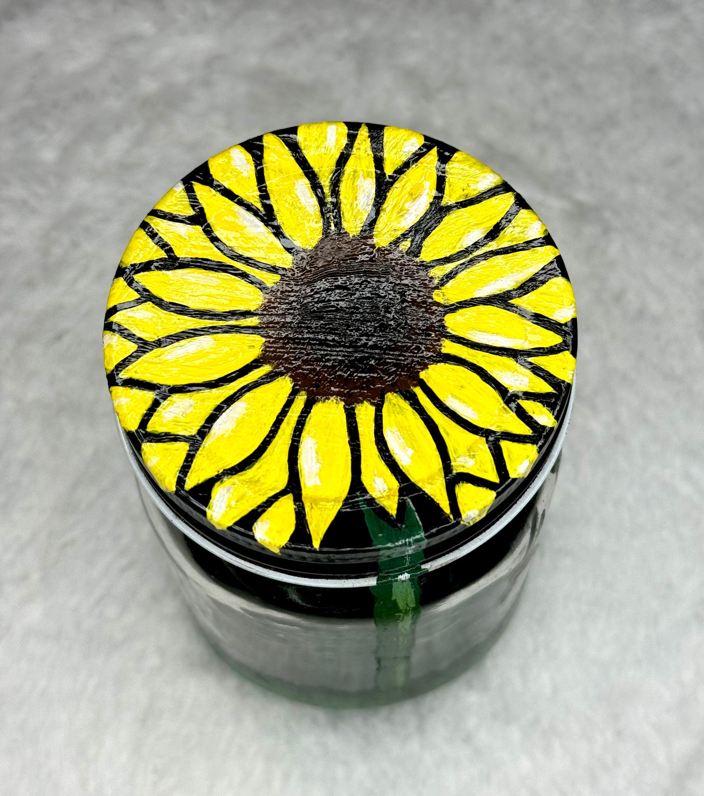 Hand Painted Jar