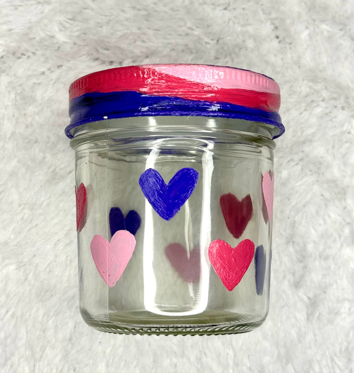 Hand Painted Jar