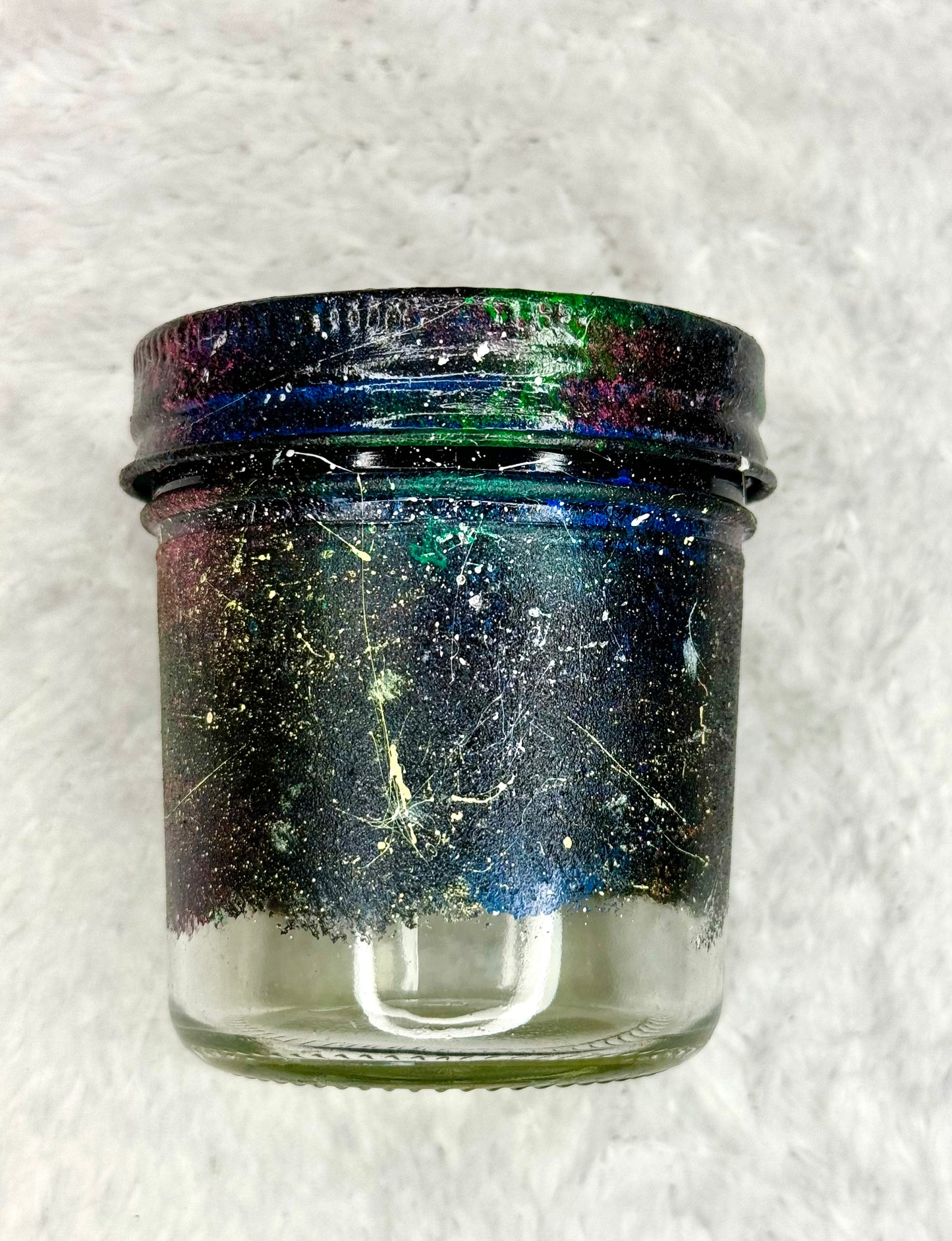 Hand Painted Jar